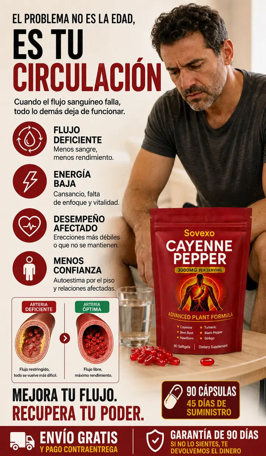 Cayenne Pepper - Sovexo